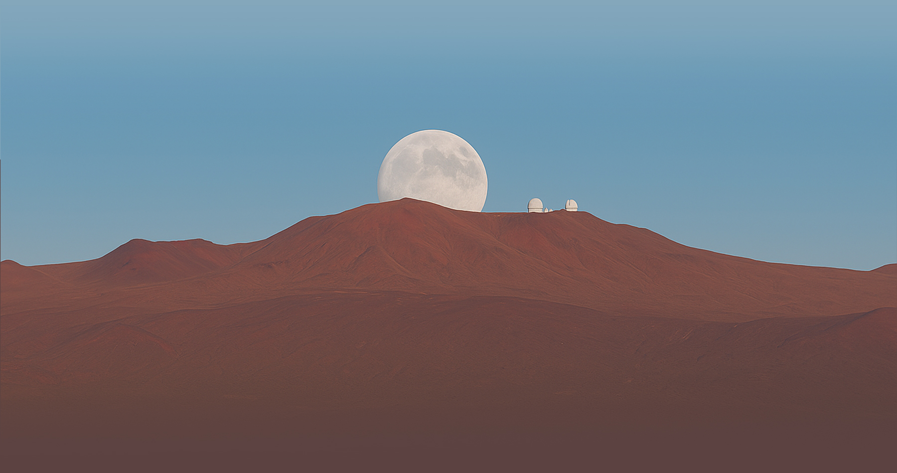 Mountain and Moon
